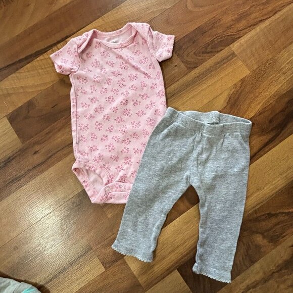 Baby Girls Clothes Lot 10 Piece Spring Summer Outfit Dresses Rompers 0-3 Months - Picture 10 of 16